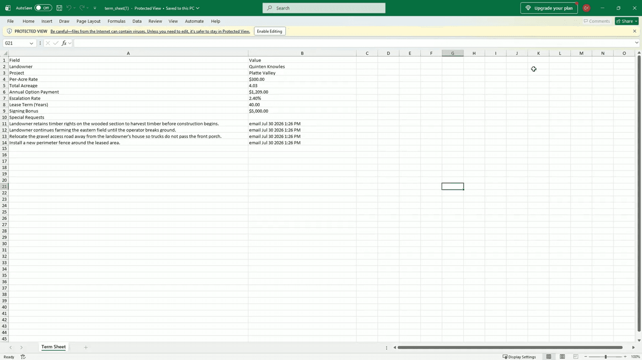 Document and Contract Generation